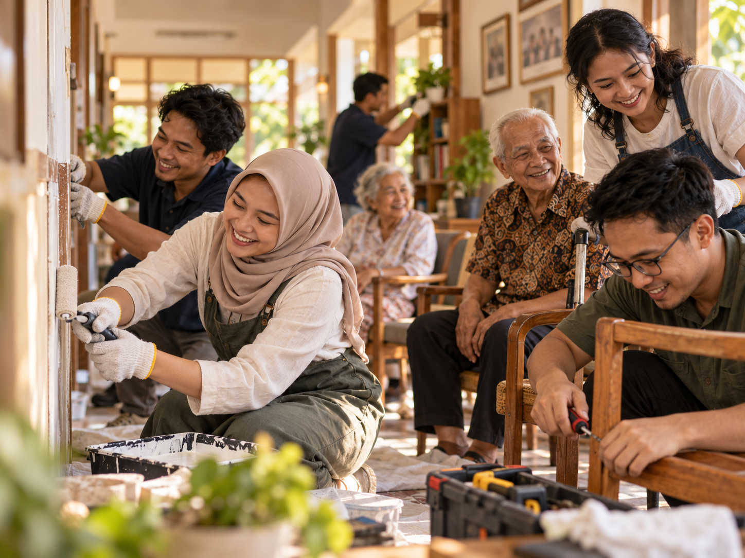 Non-profit organisations serving communities